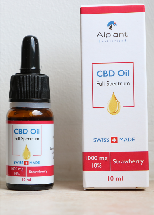 Huile CBD 10% Fraise