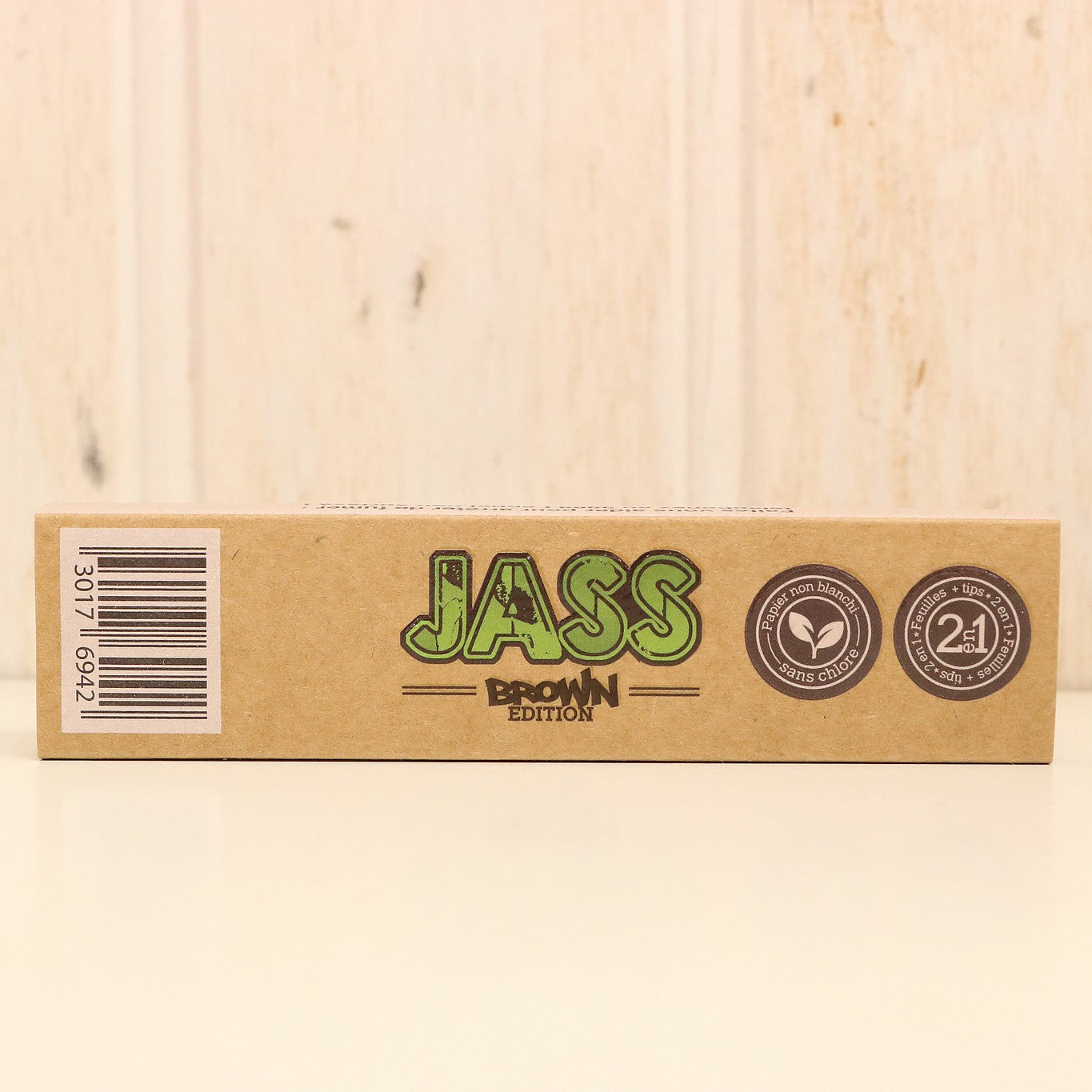 Feuille à rouler Jass KING SIZE Slim + Tips brown